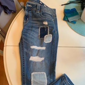 Miss me straight leg jeans 30 x 34